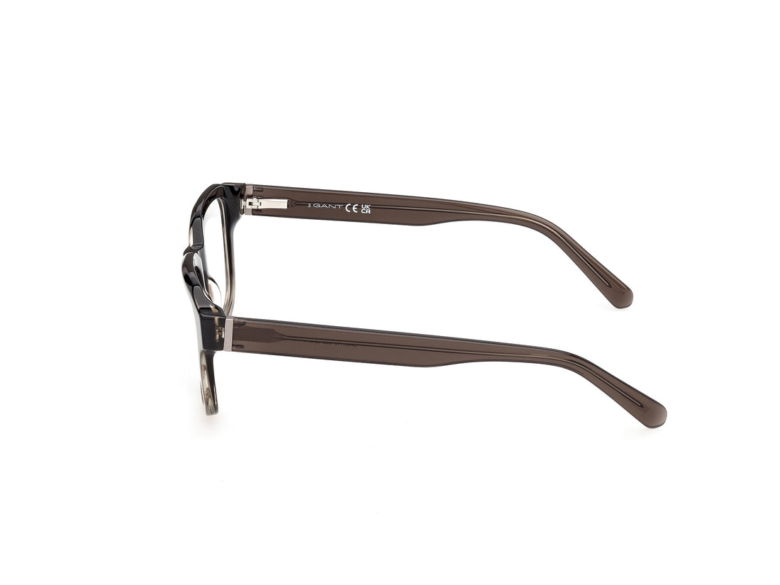 Occhiali da vista gant ga50118 050 marron geometric masculino taglia 52mm - Vista dettagliata