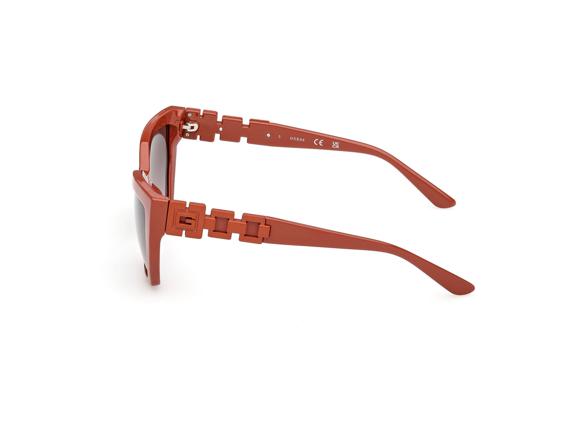Gafas de sol guess gu00264 44f naranja cat eye femenino talla 55mm - Vista de detalle