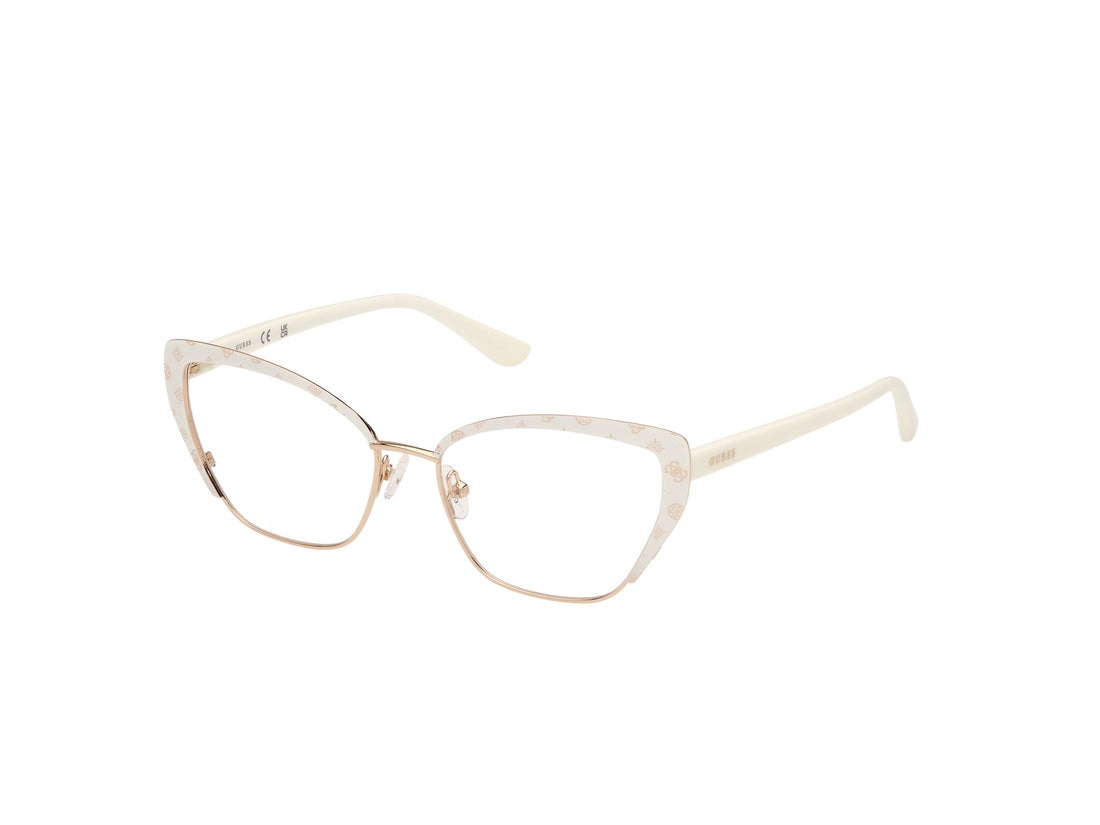 Brillen guess gu50122 021 blanco femenino größe 54mm - Hauptansicht
