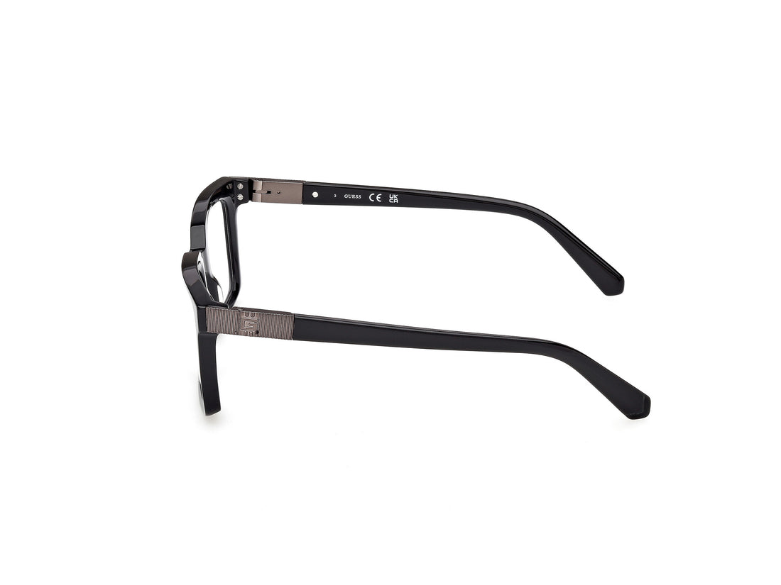 Brillen guess gu50331 001 negro rectangular masculino größe 52mm - Detailansicht