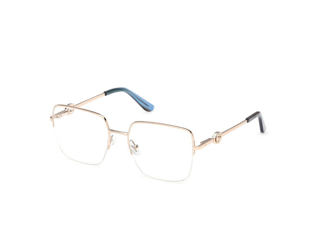Occhiali da vista guess gu50347 032 dorado square femenino taglia 53mm - Vista principale