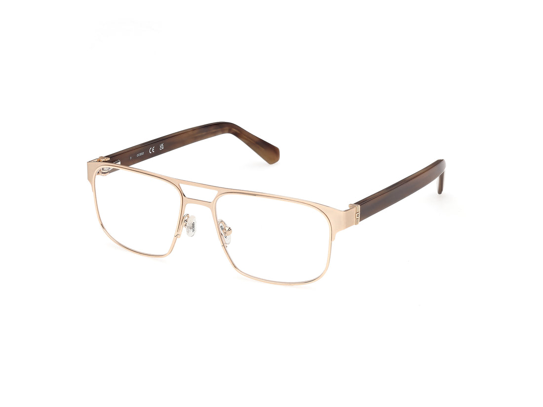 Brillen guess gu50367 032 dorado navigator masculino größe 55mm - Hauptansicht