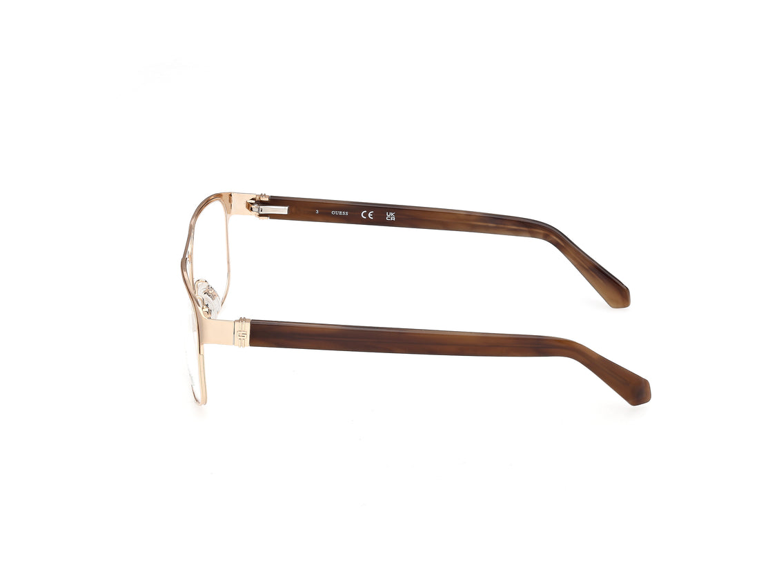 Brillen guess gu50367 032 dorado navigator masculino größe 55mm - Detailansicht