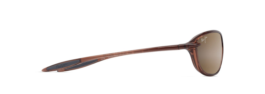 Óculos de sol maui jim mj0338s hookipa ultra r - xs 003 marron oval unisex tamanho 59mm - Vista de detalhe