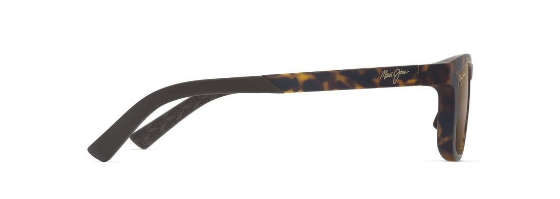 Óculos de sol maui jim mj0342s aliali 002 marron unisex tamanho 50mm - Vista de detalhe