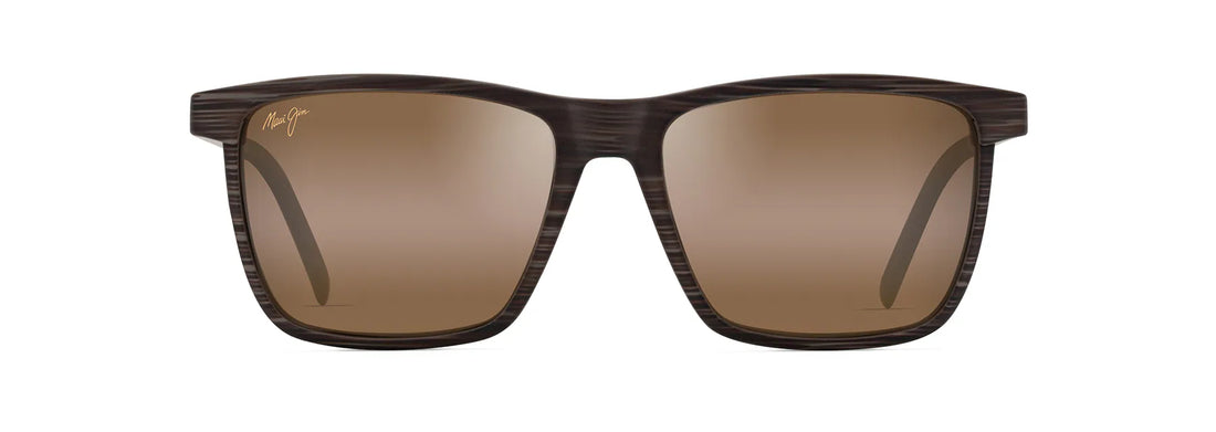 Gafas de sol maui jim mj0875s one way 003 marron rectangular unisex talla 56mm - Vista de detalle