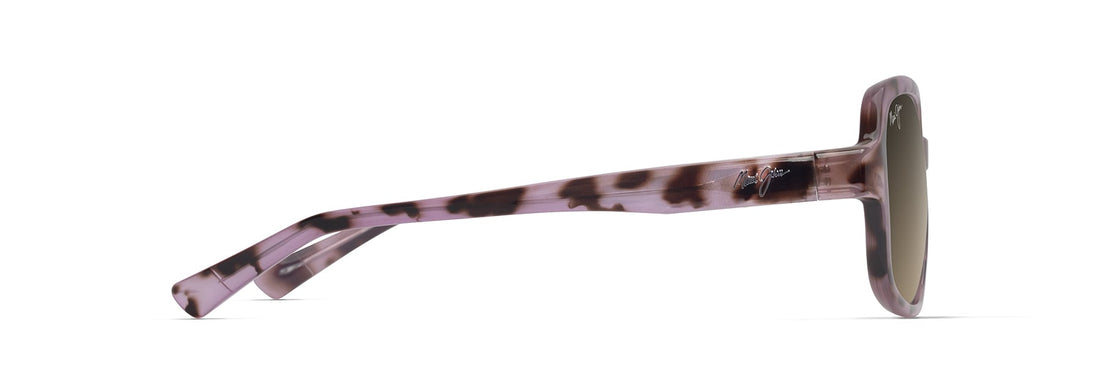 Óculos de sol maui jim mj0355s hiluhilu 004 marron femenino tamanho 55mm - Vista de detalhe