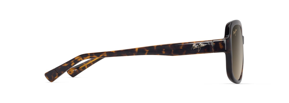 Óculos de sol maui jim mj0355s hiluhilu 002 marron femenino tamanho 55mm - Vista de detalhe