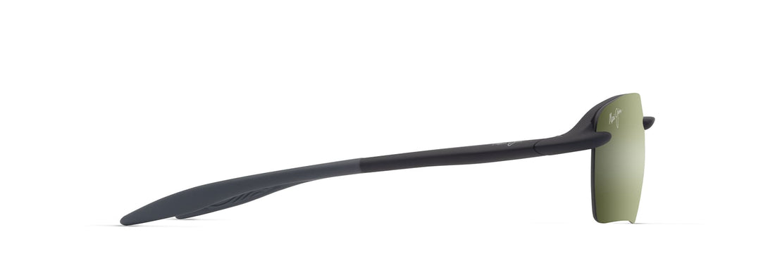 Óculos de sol maui jim mj0337sa hookipa ultra g af 001 negro rectangular unisex tamanho 60mm - Vista de detalhe