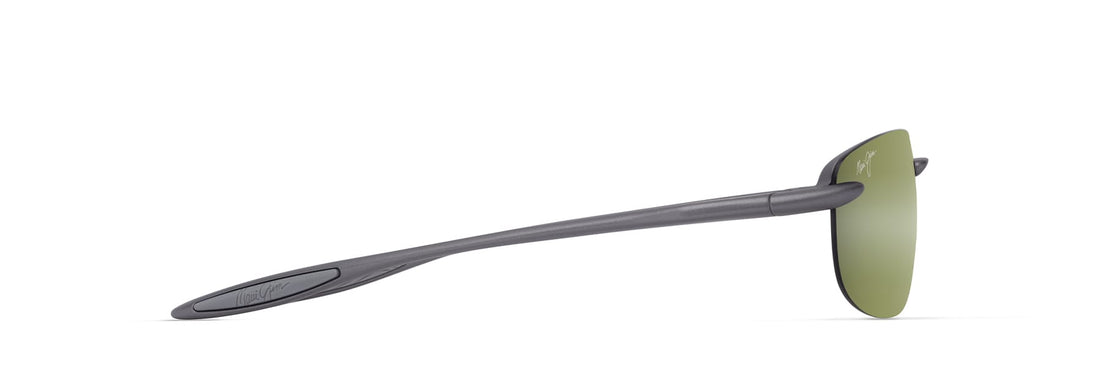 Óculos de sol maui jim mj0677sa hookipa ultra af 019 gris rectangular unisex tamanho 60mm - Vista de detalhe