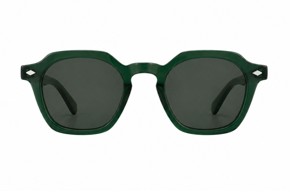 Zonnebrillen greyhounders hug c3 verde unisex maat 48mm - Detailaanzicht