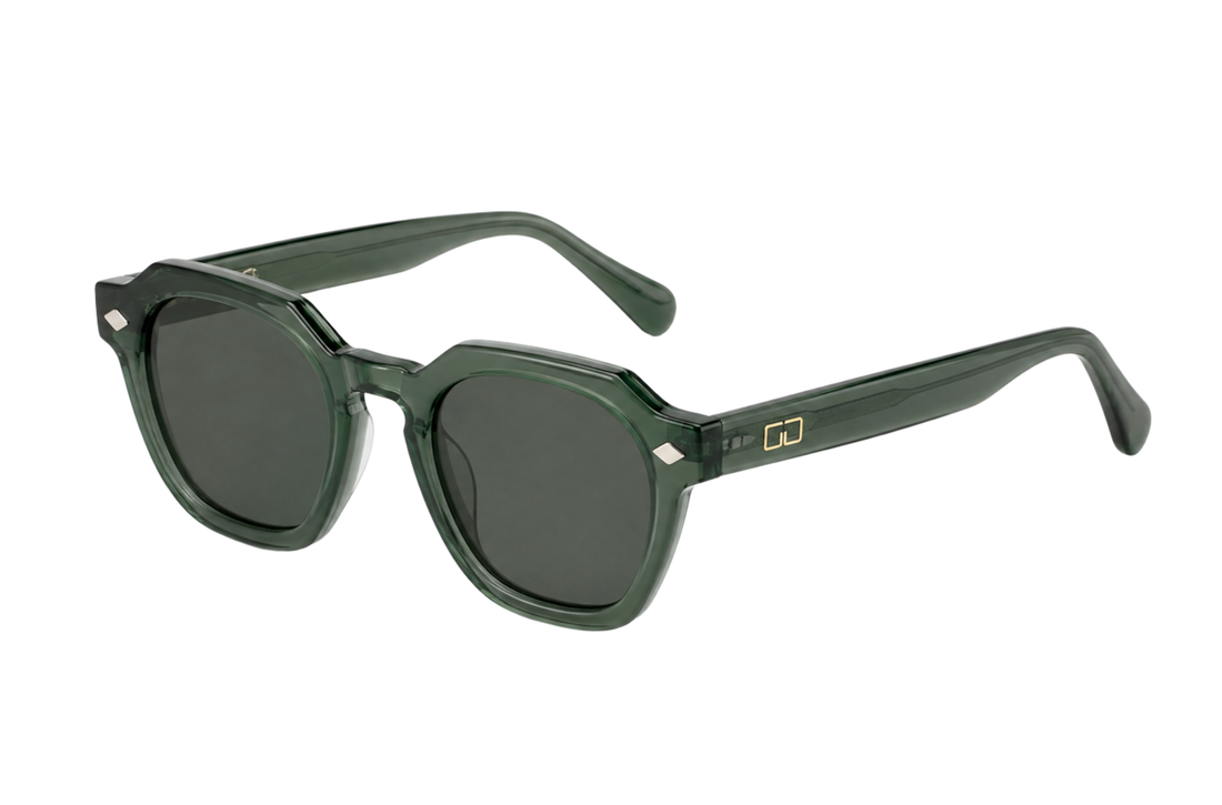 Zonnebrillen greyhounders hug c3 verde unisex maat 48mm - Hoofdaanzicht