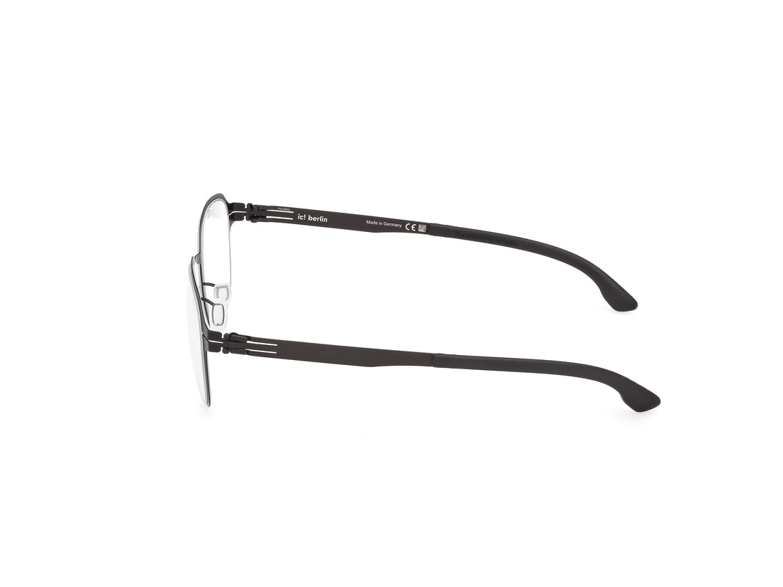 Prescription glasses ic! berlin ic5328 inko 02a negro square unisex size 52mm - Detailed view