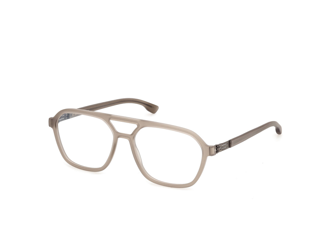 Prescription glasses ic! berlin ic5341 045 marron oval unisex size 55mm - Main view