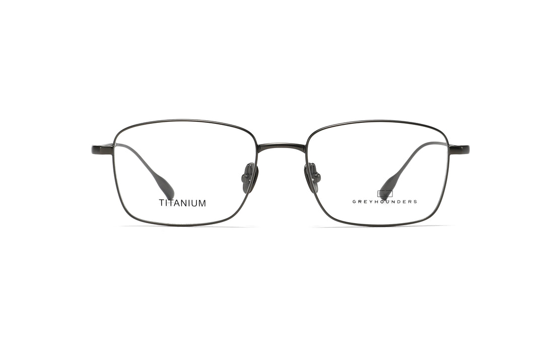 Lunettes de vue greyhounders duk c3 s grey gris rectangular masculino taille 53mm - Vue détaillée