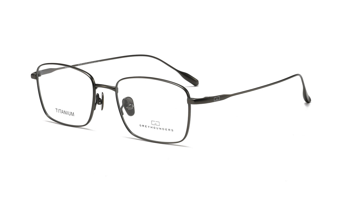 Lunettes de vue greyhounders duk c3 s grey gris rectangular masculino taille 53mm - Vue principale