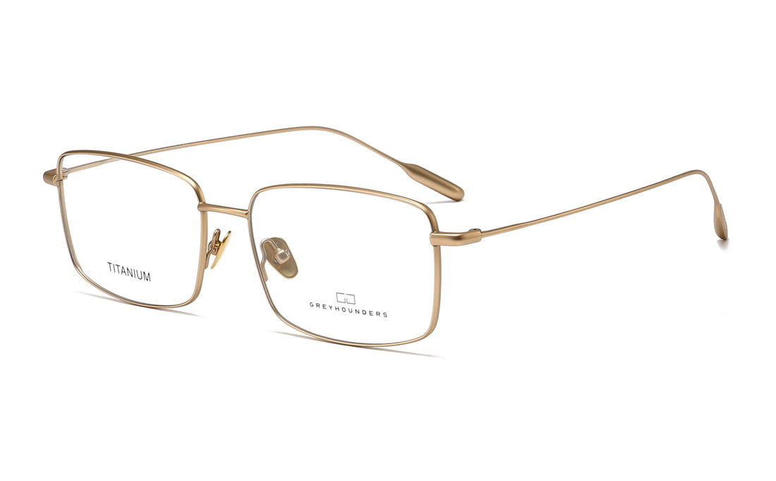 Lunettes de vue greyhounders 3057 c3 s gold dorado masculino taille 58mm - Vue principale