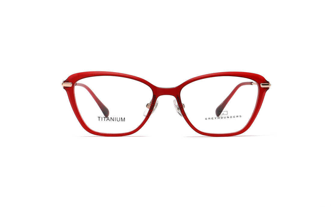 Occhiali da vista greyhounders alis c4 s red rojo femenino taglia 53mm - Vista dettagliata