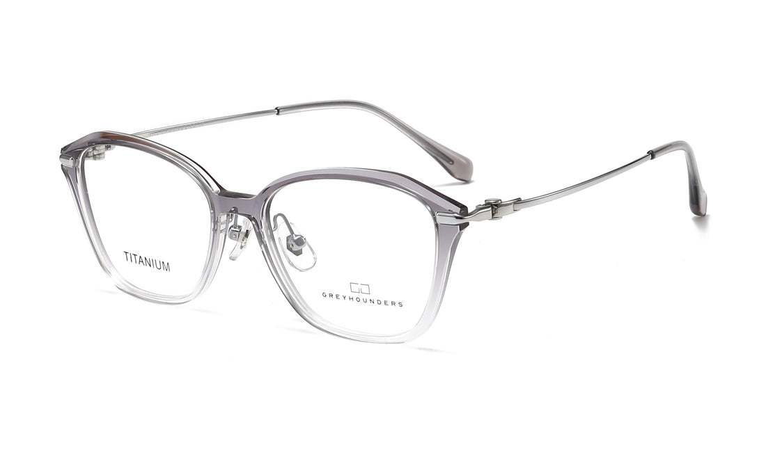 Occhiali da vista greyhounders sila c8 s light grey gris cat eye femenino taglia 53mm - Vista principale