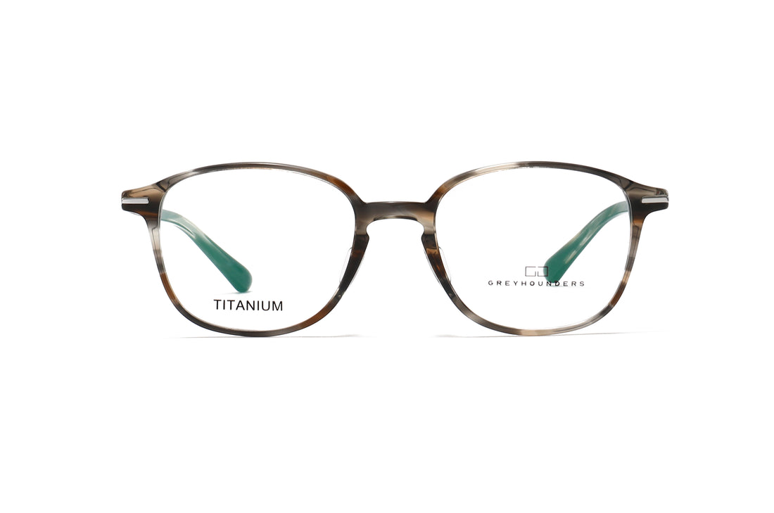Lunettes de vue greyhounders oris c2 s transparent transparente square unisex taille 52mm - Vue détaillée