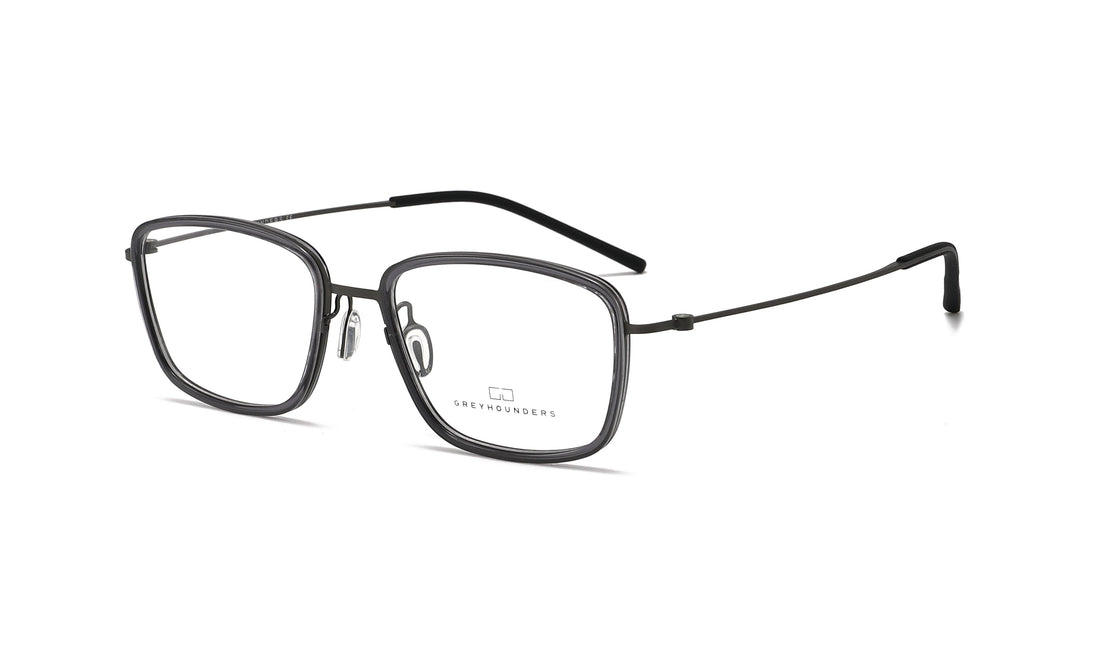 Lunettes de vue greyhounders 8045 c2 s grey gris rectangular masculino taille 54mm - Vue principale