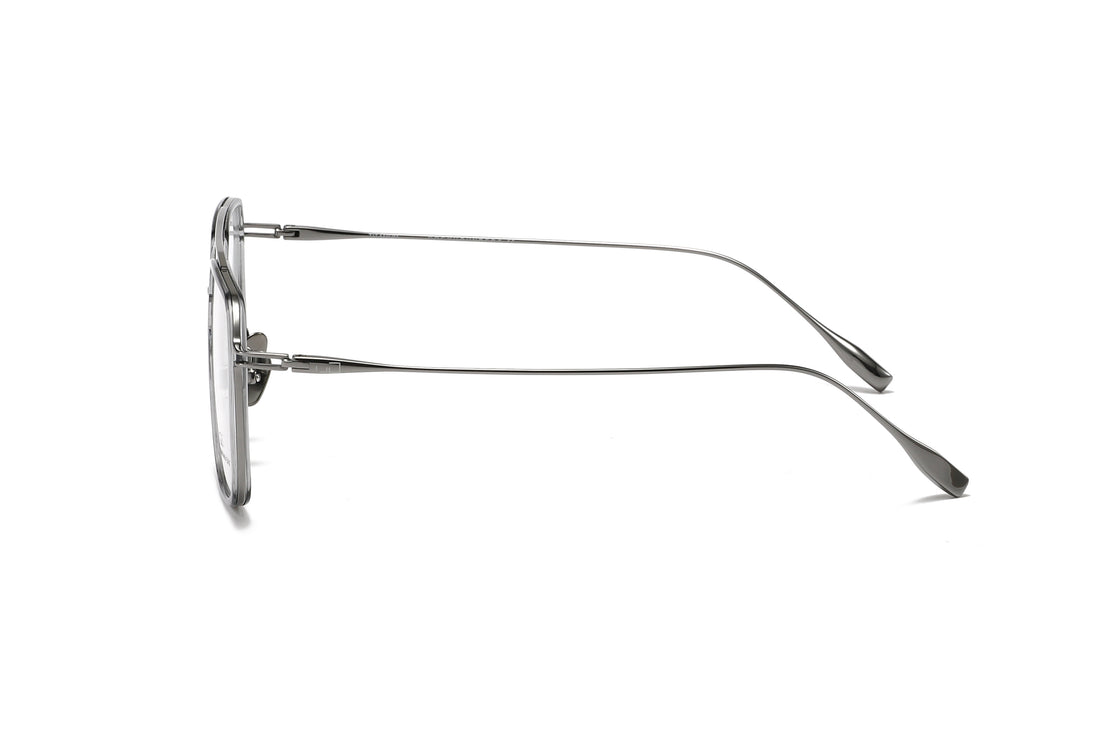 Lunettes de vue greyhounders tanos c3 s grey gris pilot unisex taille 55mm - Vue détaillée