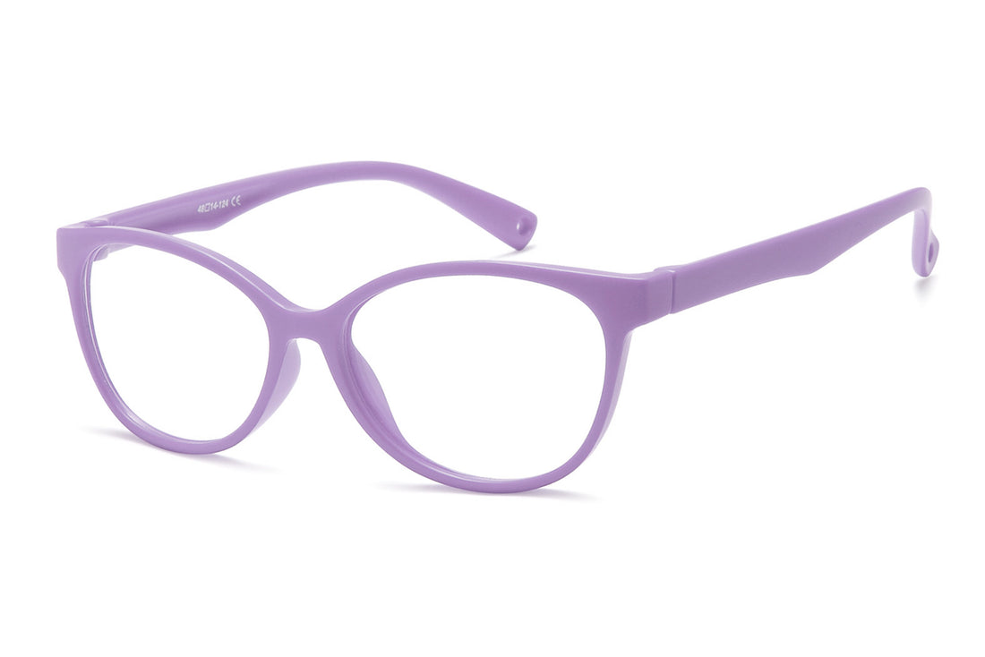 Gafas graduadas greyhounders k10 k10f morado oval infantil talla 48mm - Vista principal