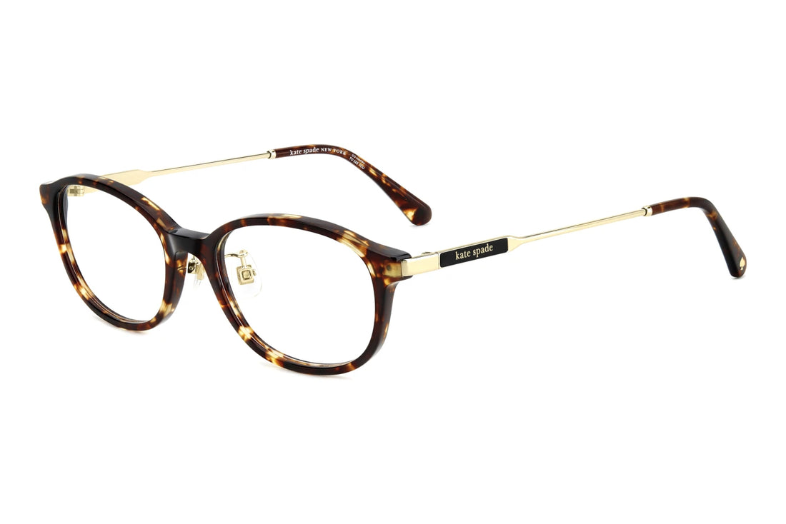Brillen kate spade ks irie/fj 086 havana oval femenino größe 50mm - Hauptansicht