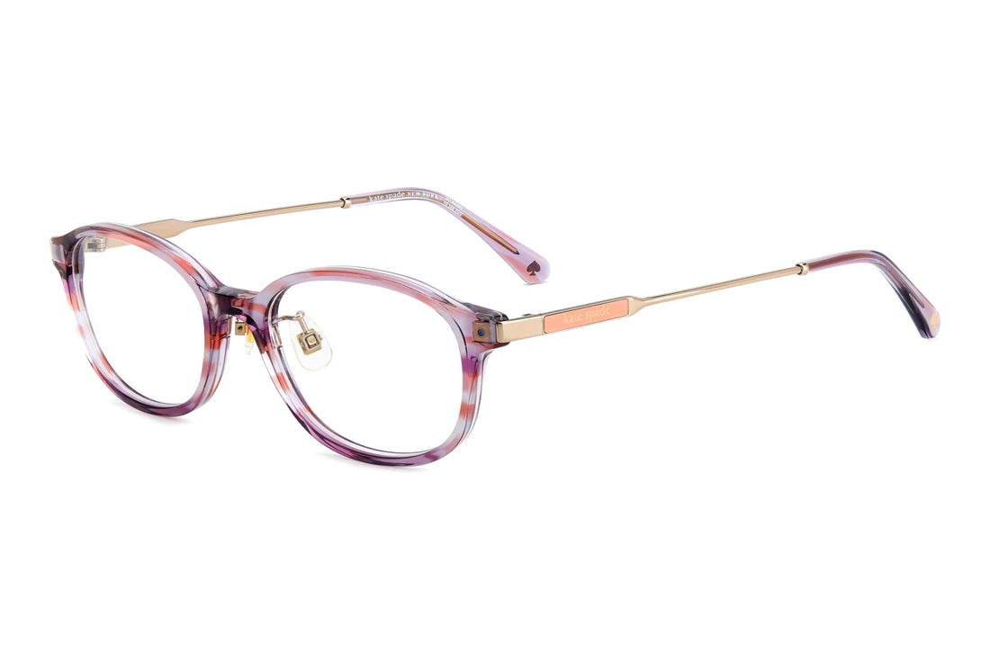 Brillen kate spade ks irie/fj 1zx rosa oval femenino größe 50mm - Hauptansicht