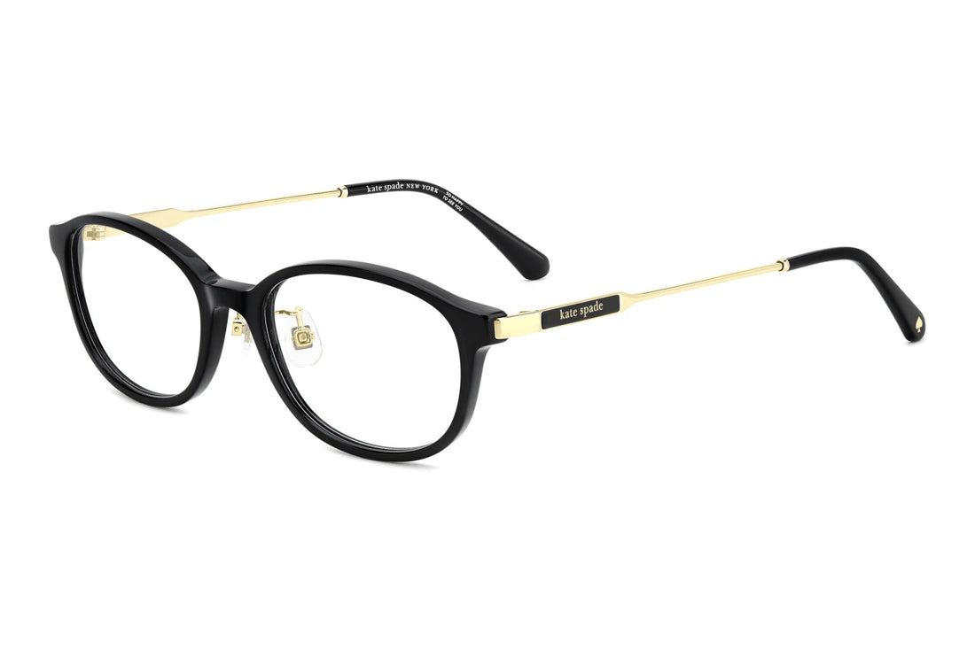 Brillen kate spade ks irie/fj 807 negro oval femenino größe 50mm - Hauptansicht