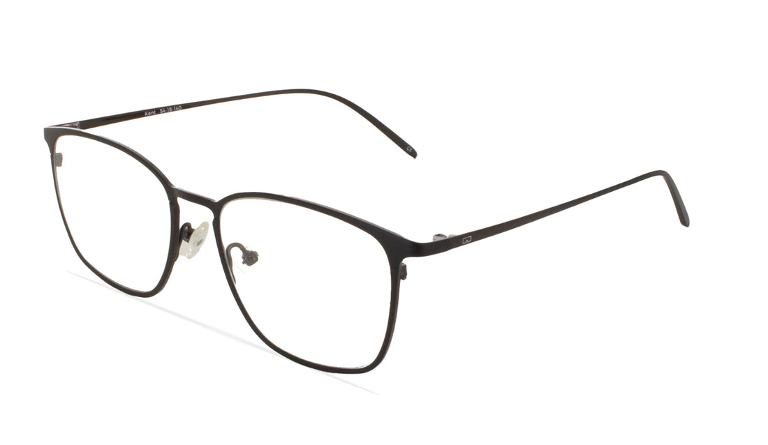 Lunettes de vue greyhounders kent black negro square masculino taille 54mm - Vue principale