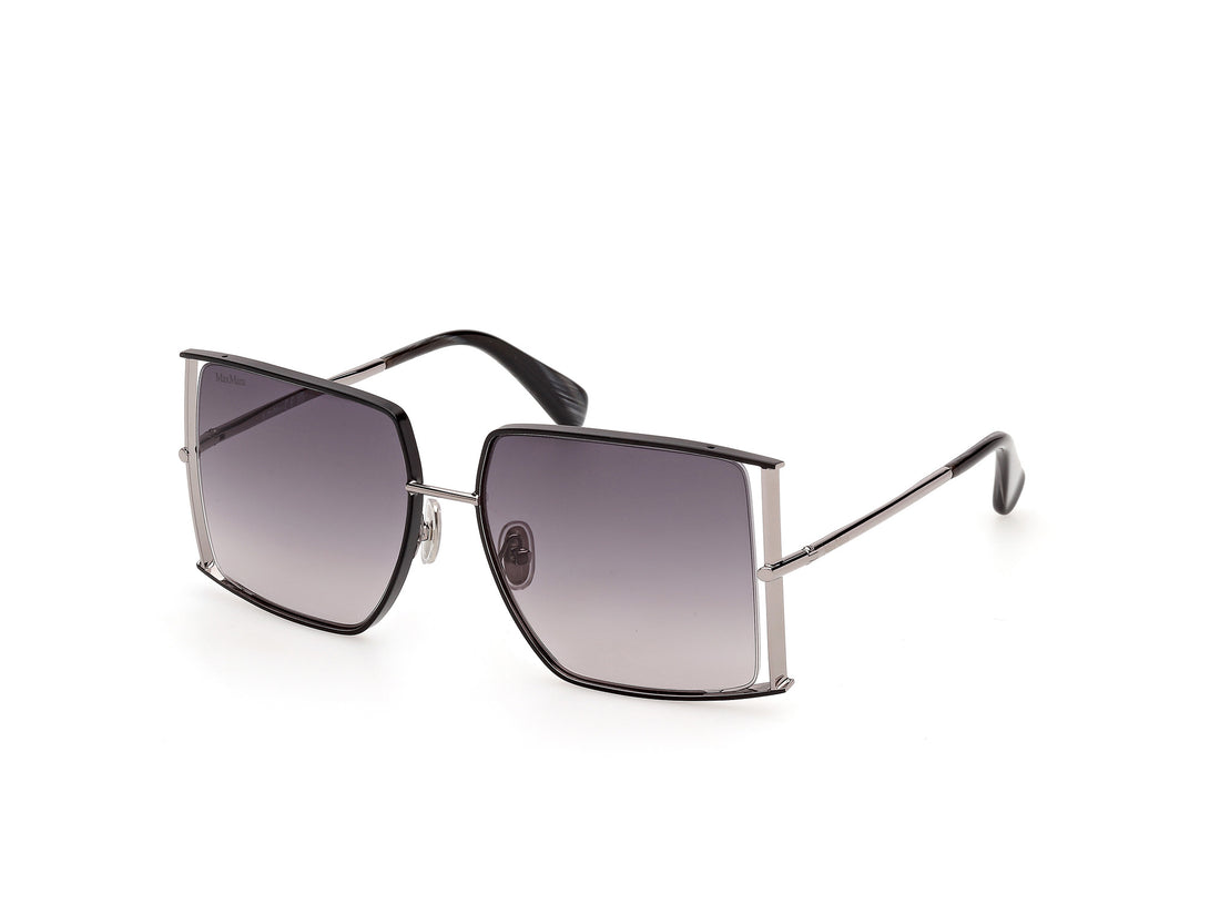 Sonnenbrillen maxmara mm0120 jean1 05b negro rectangular femenino größe 58mm - Hauptansicht