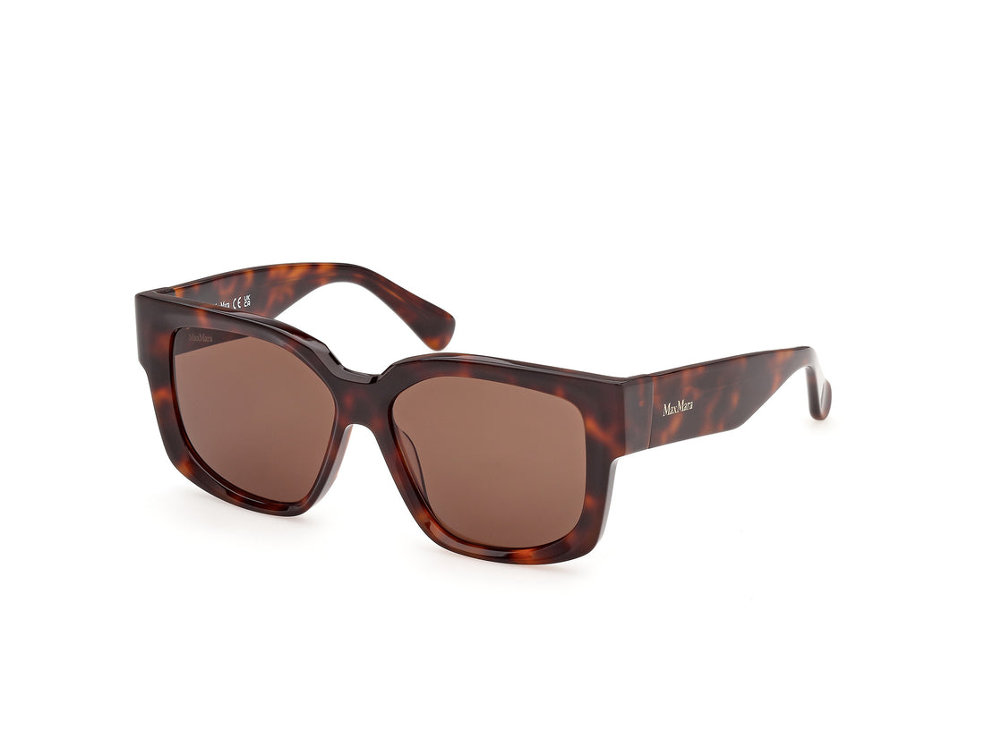 Sonnenbrillen maxmara mm0145 glimpse-7 52e havana round femenino größe 54mm - Hauptansicht
