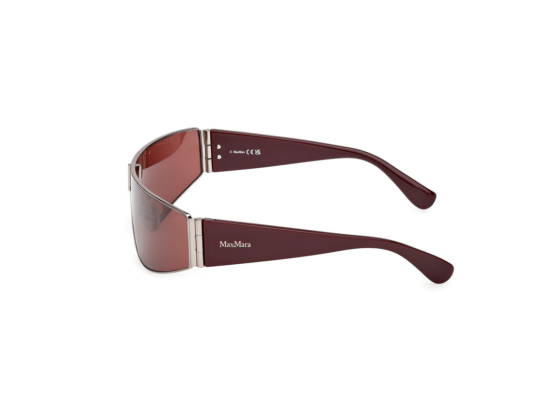 Sonnenbrillen maxmara mm0164 space 14s plateado shield femenino größe 0mm - Detailansicht