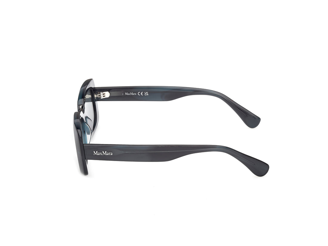 Lunettes de soleil maxmara mm0197 64n rojo rectangular femenino taille 53mm - Vue détaillée