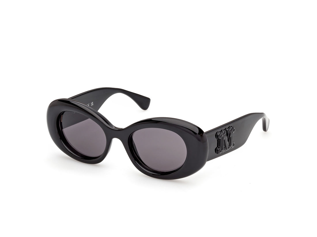 Sonnenbrillen maxmara mm0208 01a negro oval femenino größe 50mm - Hauptansicht