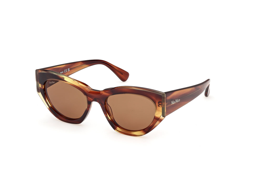 Sonnenbrillen maxmara mm0210 62e marron cat eye femenino größe 53mm - Hauptansicht