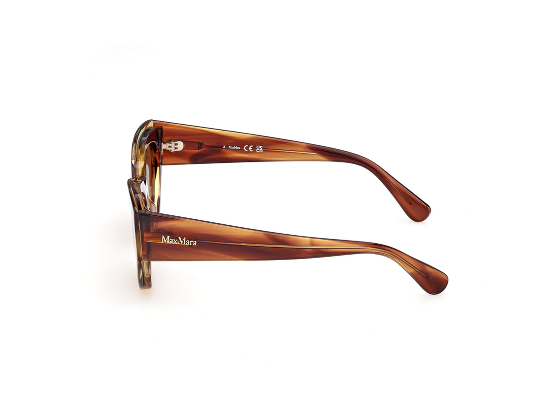 Sonnenbrillen maxmara mm0210 62e marron cat eye femenino größe 53mm - Detailansicht