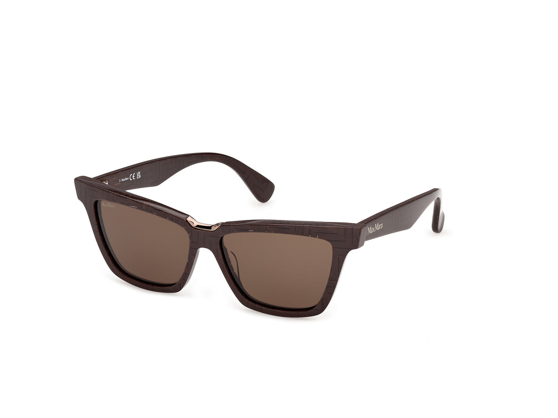 Sonnenbrillen maxmara mm0212 50e marron cat eye femenino größe 54mm - Hauptansicht