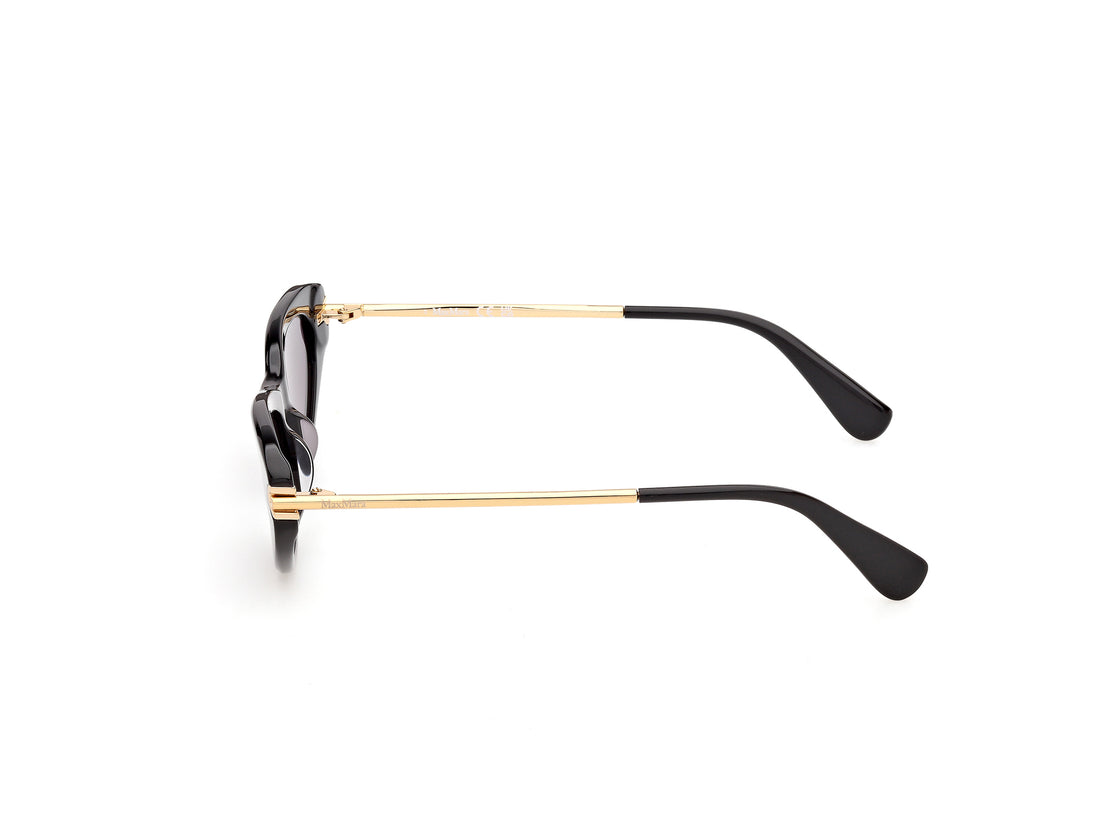 Sonnenbrillen maxmara mm0214 01a negro rectangular femenino größe 52mm - Detailansicht