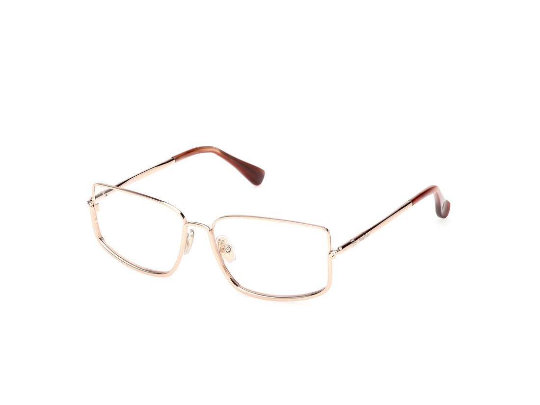 Brillen maxmara mm5203 033 dorado rectangular femenino größe 56mm - Hauptansicht