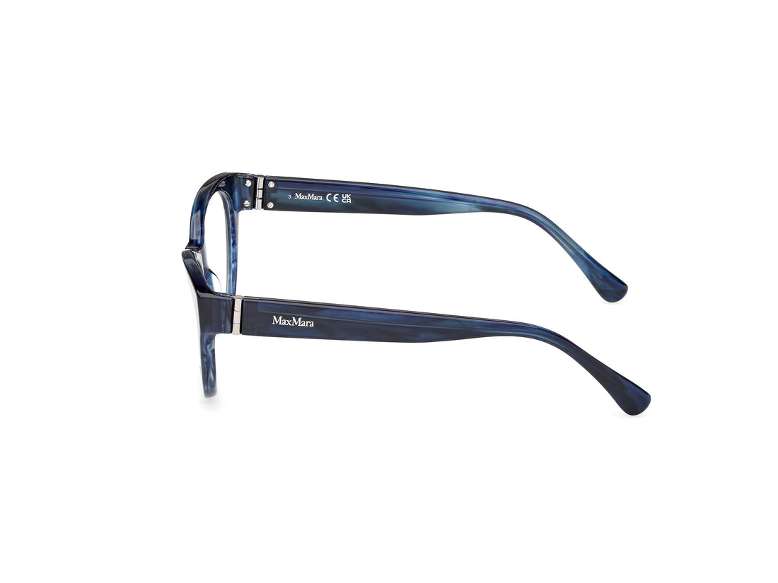 Occhiali da vista maxmara mm5205 092 azul round femenino taglia 52mm - Vista dettagliata