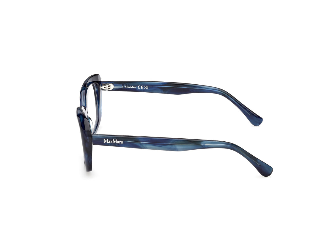 Brillen maxmara mm5211 092 azul round femenino größe 52mm - Detailansicht