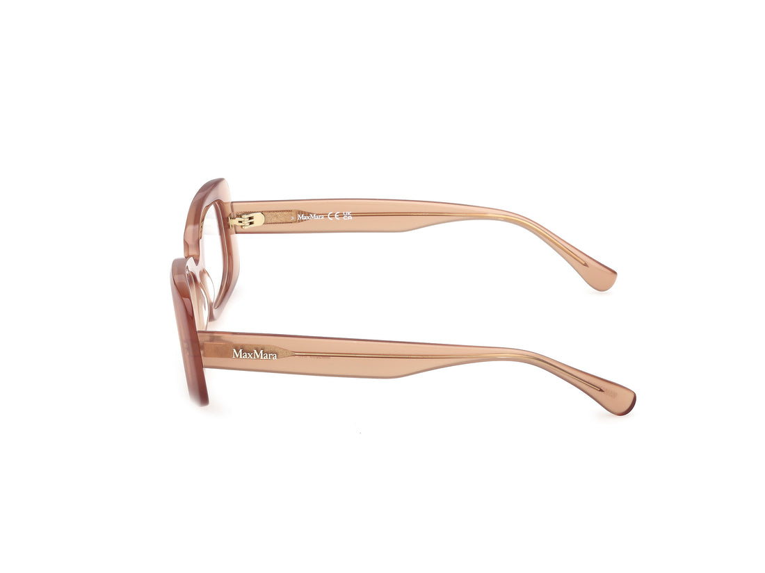 Occhiali da vista maxmara mm5233 045 marron rectangular femenino taglia 53mm - Vista dettagliata