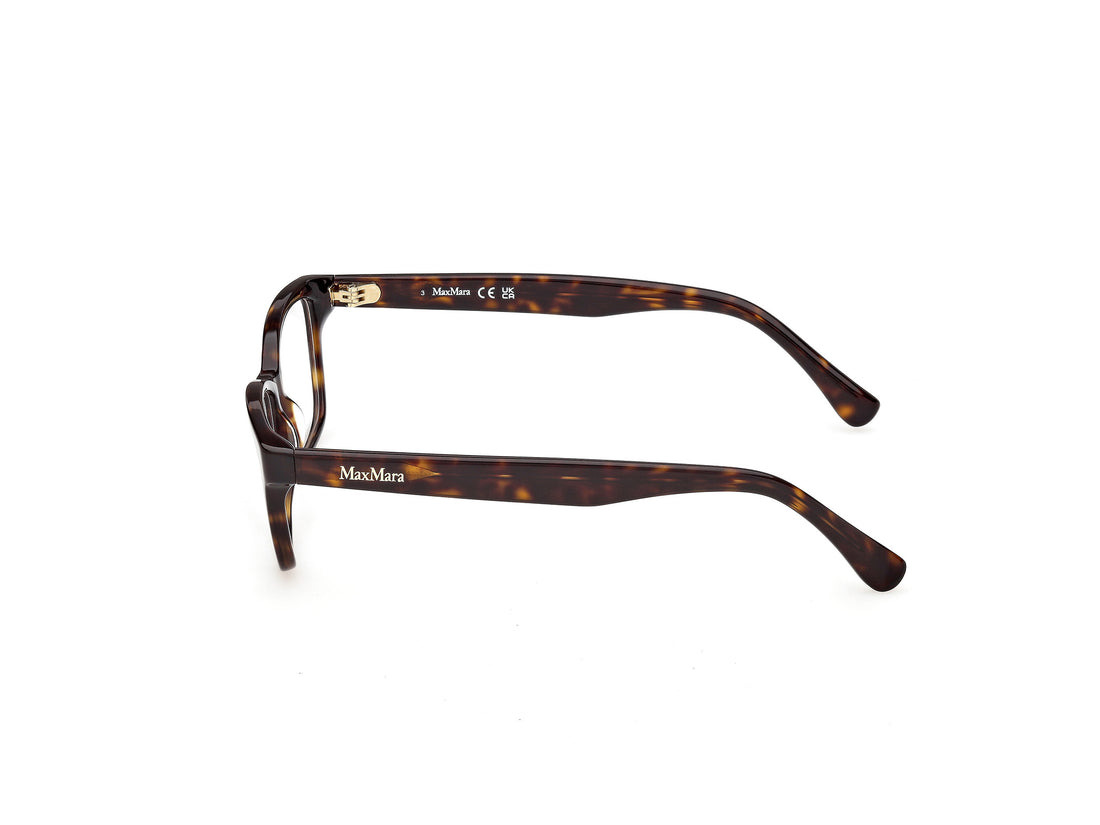 Brillen maxmara mm5237 052 havana rectangular femenino größe 52mm - Detailansicht