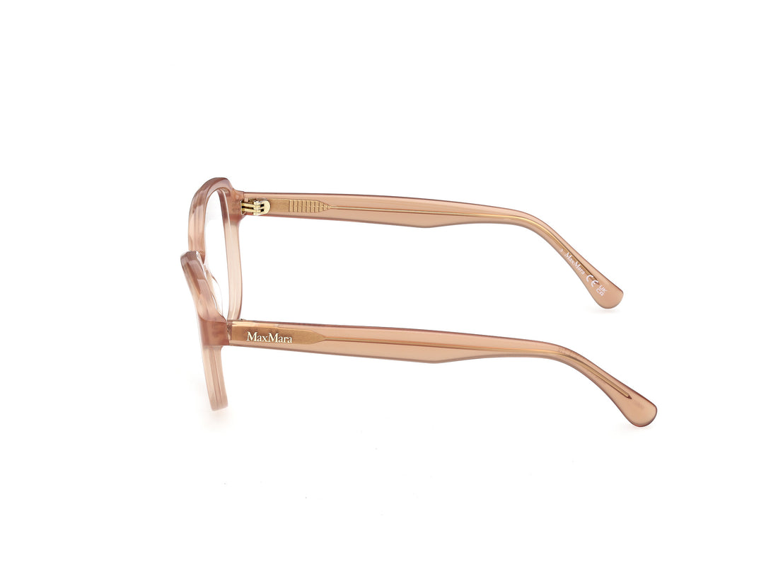 Gafas graduadas maxmara mm5249 045 marron round femenino talla 55mm - Vista de detalle