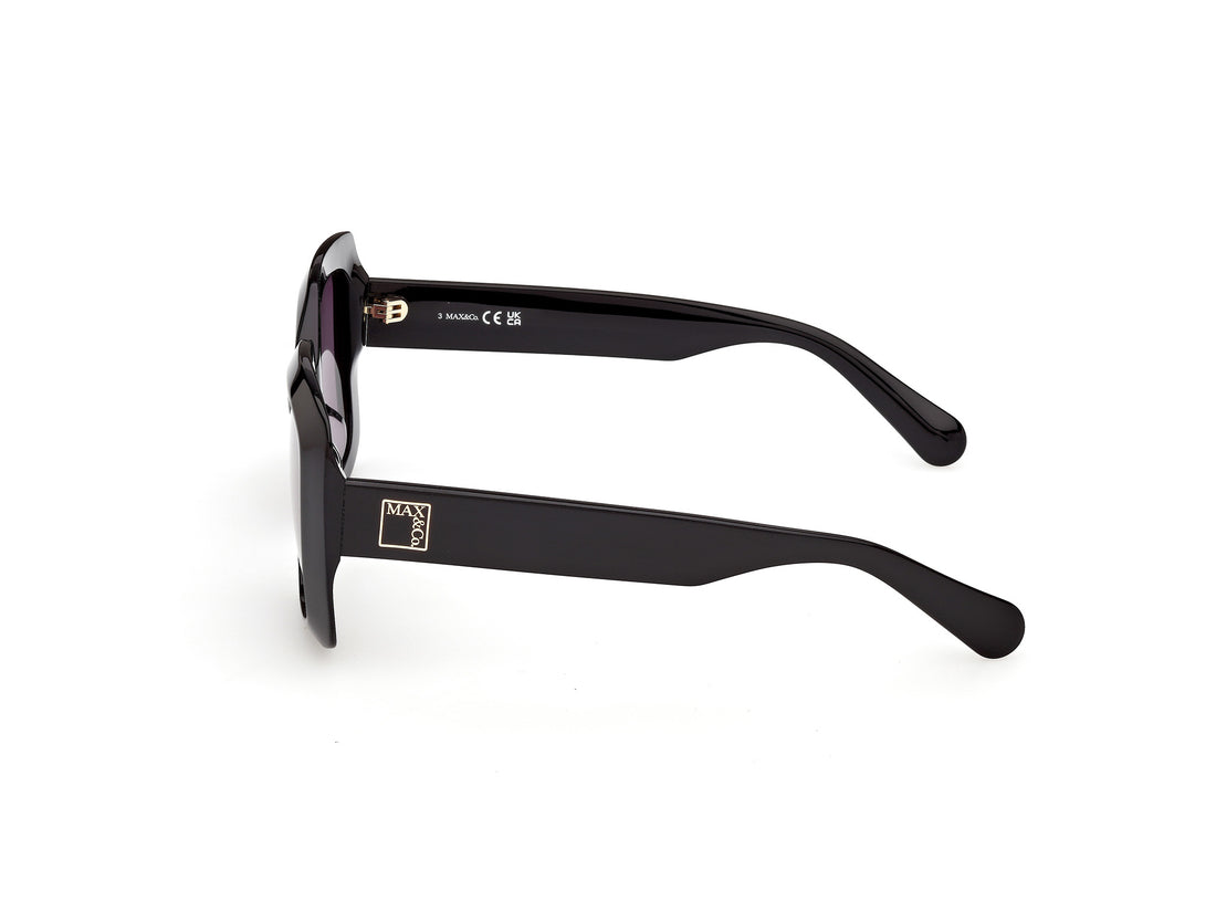 Gafas de sol max &co mo0153 01a negro square femenino talla 52mm - Vista de detalle