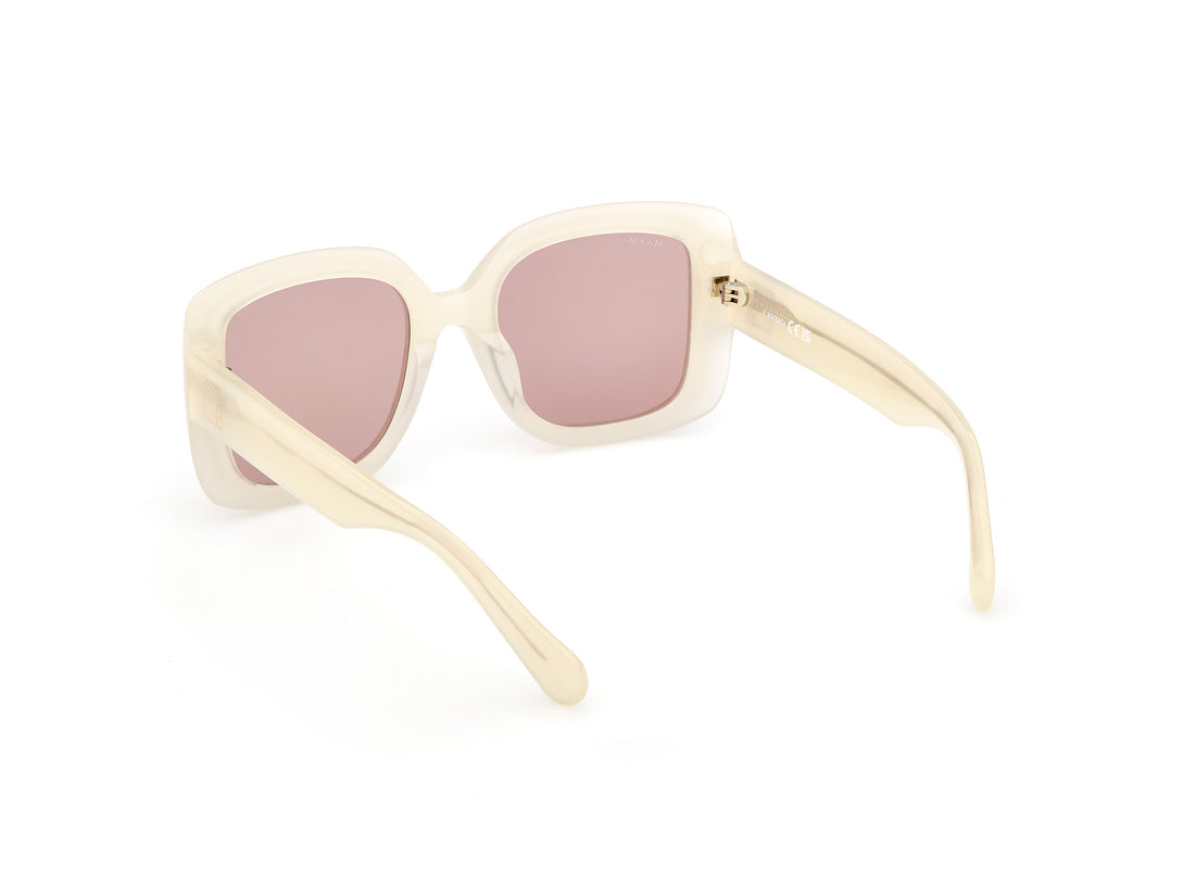 Gafas de sol max &co mo0153 21s blanco square femenino talla 52mm - Vista de detalle