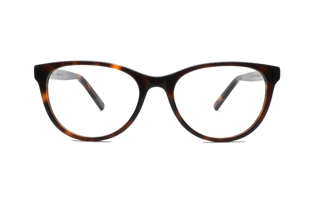 Occhiali da vista greyhounders maya c3 havana brown havana oval femenino taglia 52mm - Vista dettagliata
