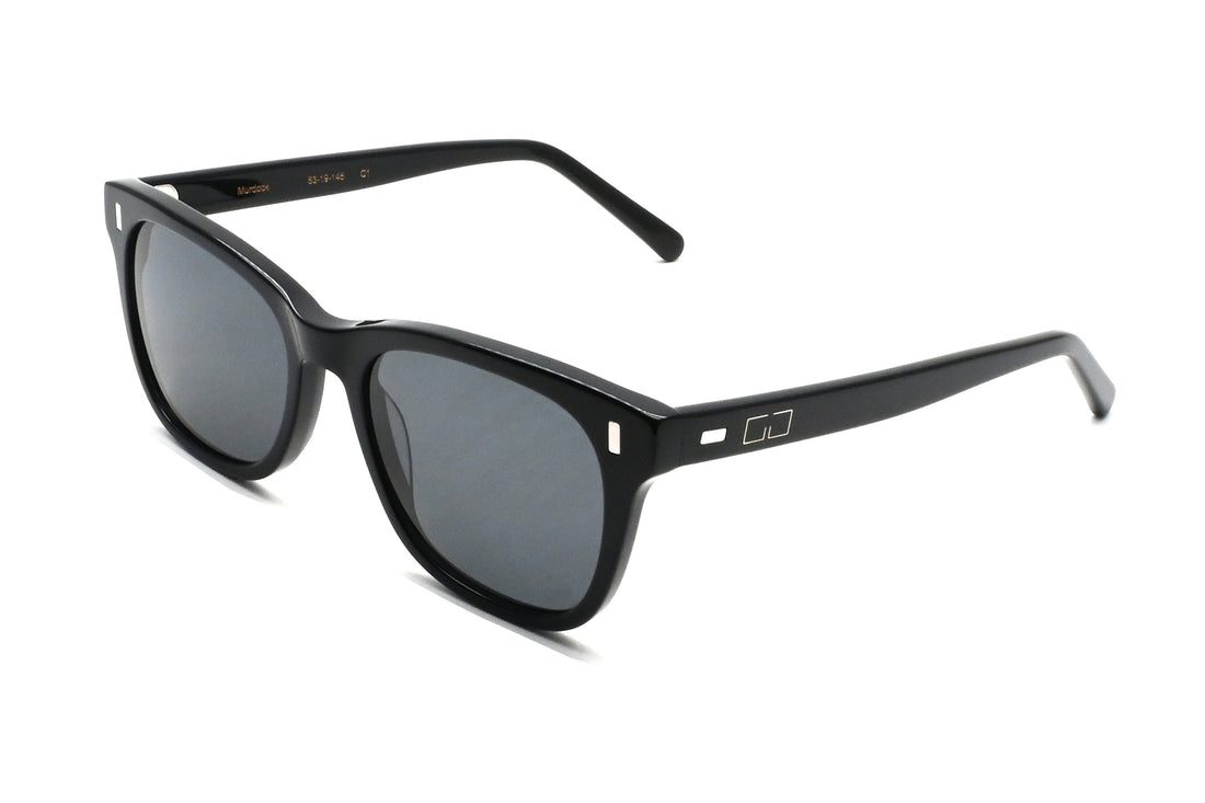 Óculos de sol greyhounders murdock sun c1 black negro square unisex tamanho 53mm - Vista principal